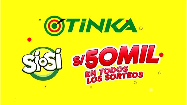 Conoce el resultado de La Tinka realizado el 24/04/24