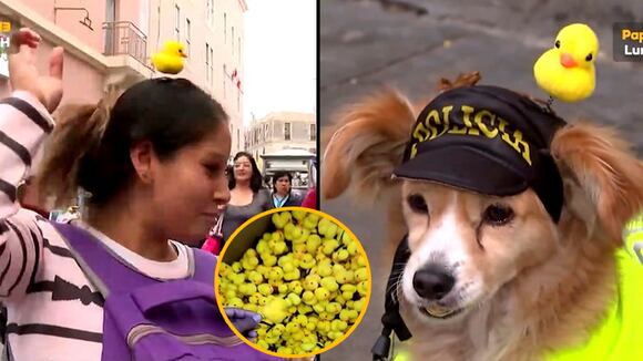 El fenómeno de los patitos amarillos llegó a Lima