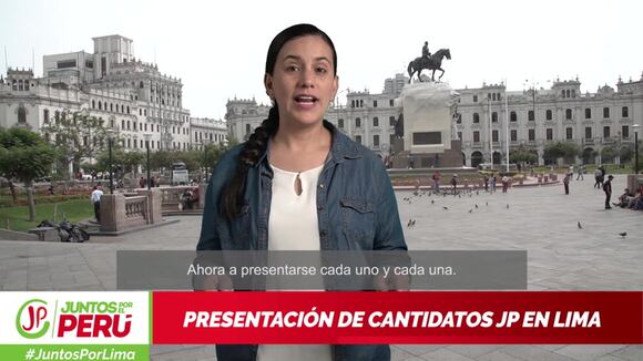 Verónika Mendoza presentó candidatos por Lima Juntos Por El Perú