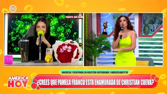 Janet asegura que Pamela Franco y Cueva están juntos desde 2017