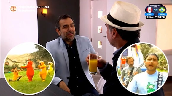 AFHS: Giovanni Ciccia y Paul Vega recordaron a "El Quinto Teletubbie", icónico tema de los Chabelos