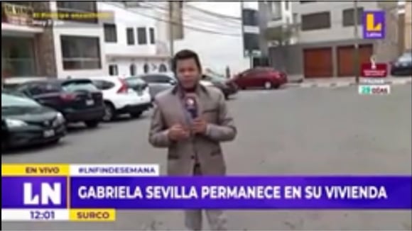 Surco: Gabriela Sevilla permanece en su vivienda