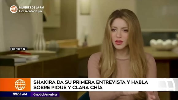 Shakira dio su primera entrevista y habla sobre Piqué
