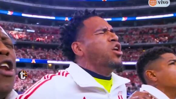 Himno Nacional en Copa América (Video: América TV )