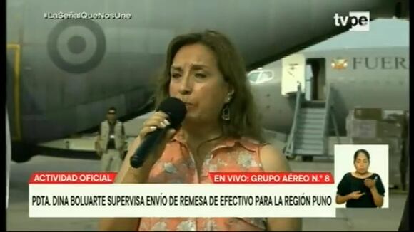Declaraciones de Dina Boluarte 3