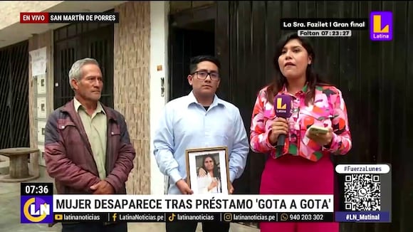San Martín de Porres: mujer desaparecida