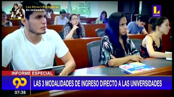 Conoce las 3 modalidades de ingreso directo a las universidades