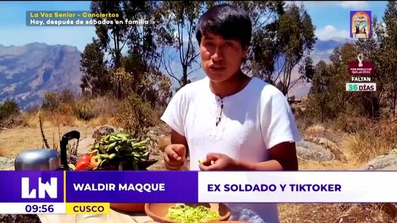 Exsoldado del Ejército Peruano se vuelve viral en TikTok