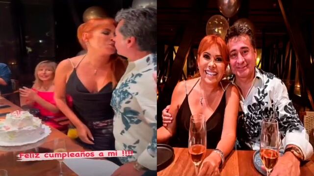 Así fue como Magaly Medina celebró su cumpleaños 61 junto a Alfredo Zambrano