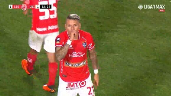 Carlos Garcés anotó el 1-1 de Universitario vs. Cienciano. (Video: Liga 1 Max)