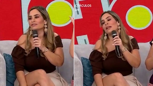 Ethel Pozo sufrió mareo durante emisión de ‘América hoy’ y preocupó a compañeros