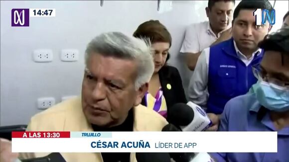 Declaraciones de César Acuña