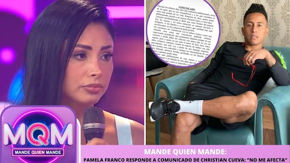 Pamela Franco se pronuncia