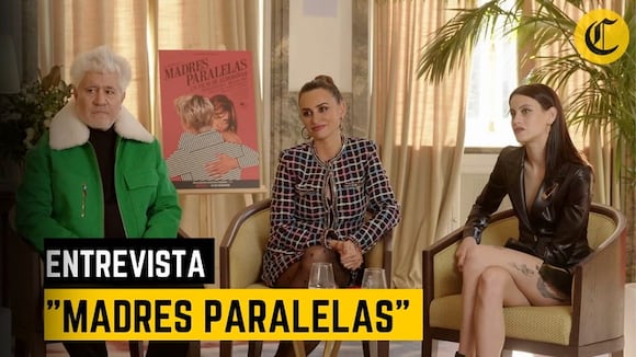 Penélope Cruz, Pedro Almodóvar y Milena Smit hablan de "Madres paralelas"