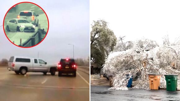 Estados Unidos bajo tormenta de hielo