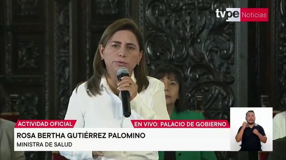 Ministra De Salud