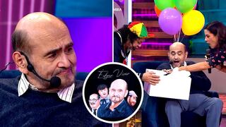Édgar Vivar se conmueve hasta las lágrimas por tierno regalo