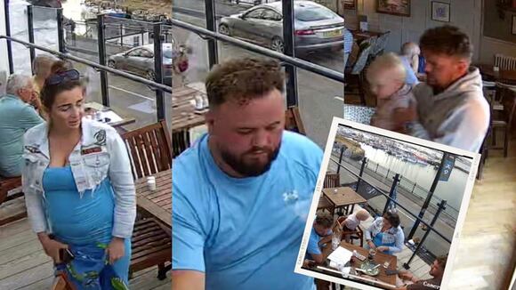 Familia del Reino Unido celebra el Día del Padre huyendo de gastropub sin pagar la cuenta