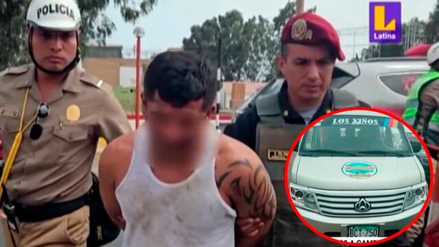 Huacho: Delincuentes que huían tras asaltar a cambista chocan su vehículo y son capturados