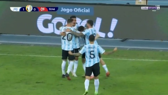 Golazo de tiro libre de Lionel Messi para el 1-0 de Argentina vs. Chile | VIDEO: beIN Sports