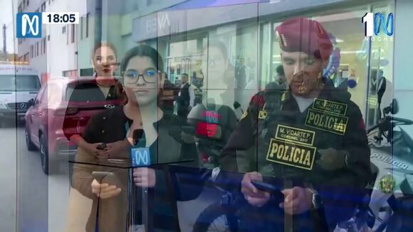 Asaltan banco en Breña