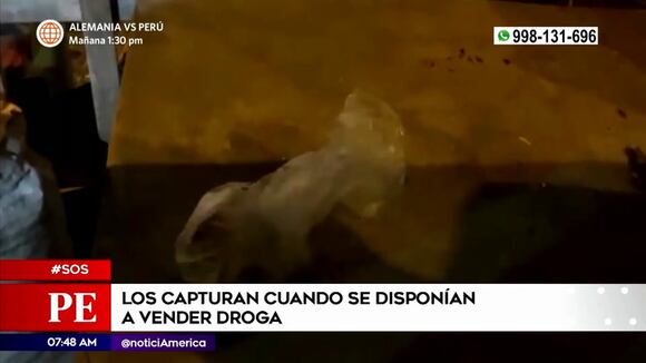 VES: Capturan a vendedores de droga