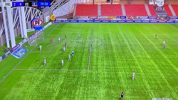 Colo Colo 4-2 Melipilla: gol de Iván Morales. (TNT Sports)