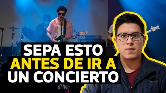 La pregunta del día: ¿Cómo debo prepararme para ir a un concierto presencial?