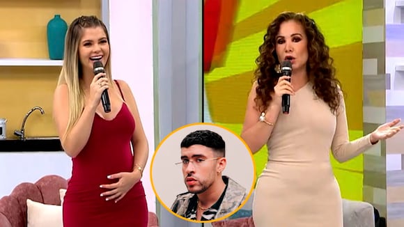 Brunella Horna confiesa que le pone Bad Bunny a su bebe
