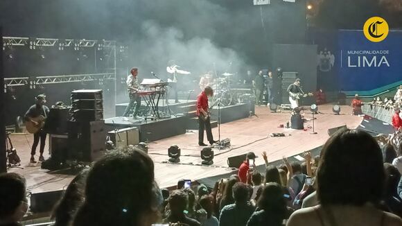 LP cantando "Other People" en Lima. (Fuente: El Comercio)