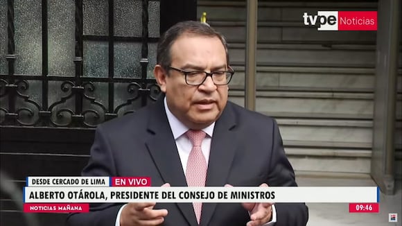 Declaraciones de Otárola