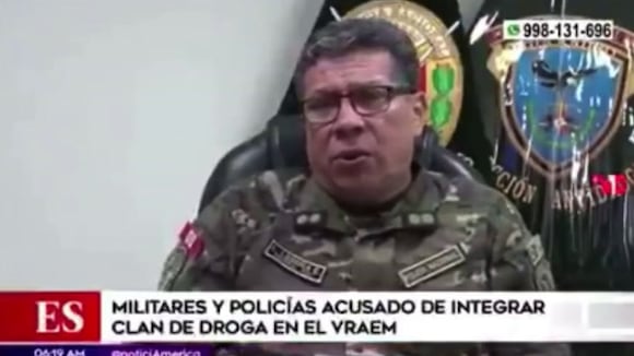 Capturaron a tres militares y un suboficial de la PNP que serían parte de una red de narcotráfico en el VRAEM