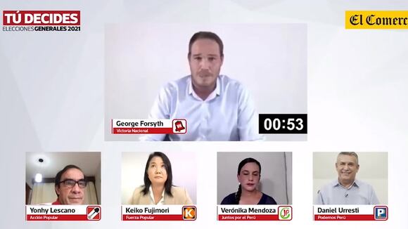 George Forsyth "Mis primeros 100 días de gobierno serán los primeros 100 días un nuevo Perú"