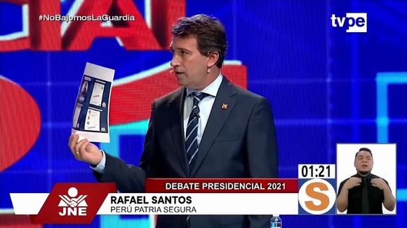 Rafael Santos y su fuerte mensaje hacia Julio Guzmán