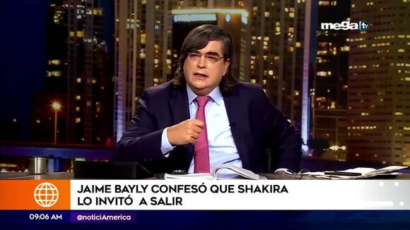 La confesión de Jaime Bayly sobre Shakira