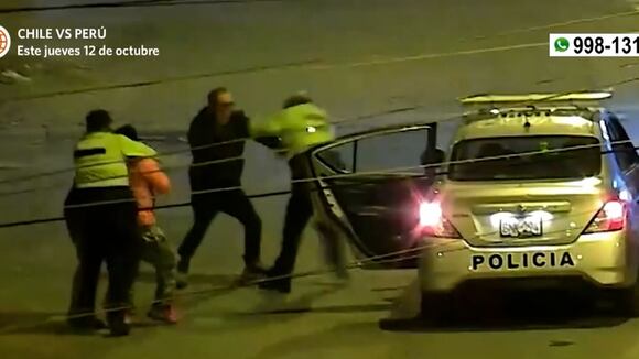 Agresión a agentes de la PNP