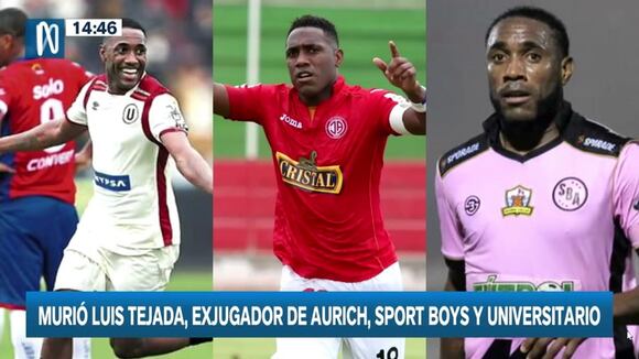 Luis Tejada fallecío en Panamá producto de un paro cardíaco (video: Canal N)