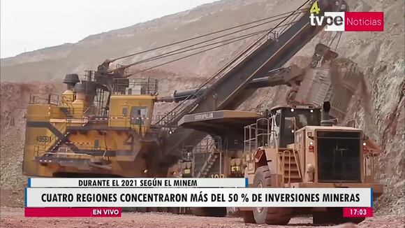 Moquegua, Áncash, Ica y Cusco concentraron más del 50 % de inversión minera durante el 2021
