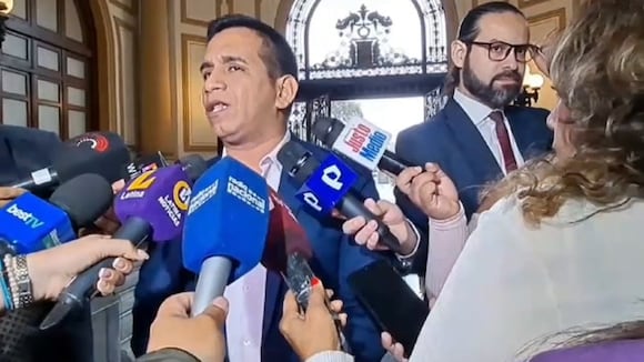 Declaraciones del congresista Elvis Vergara