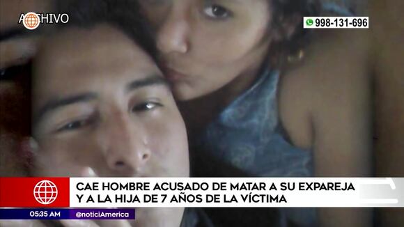 Policía capturó a hombre acusado de asesinar a su expareja e hija de 7 años