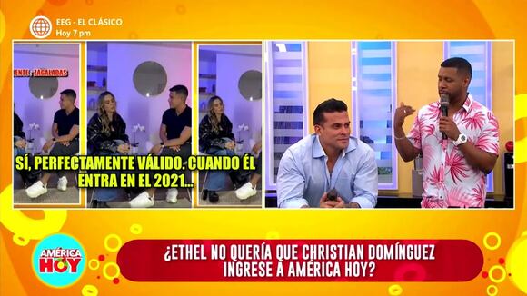 Ethel Pozo habla de su amistad con Christian Dominguez