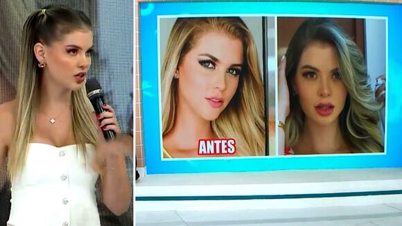 Brunella Horna se disgusta por foto pasada