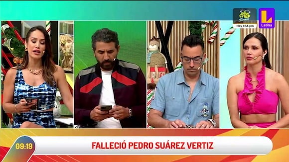 Así reaccionaron los conductores de "Arriba mi Gente" sobre el fallecimiento de Pedro Suárez-Vértiz
