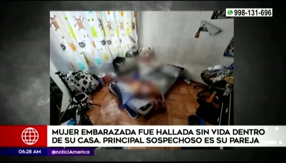 Mujer embarazada fue hallada sin vida dentro de su vivienda