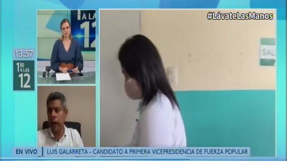 Luis Galarreta: "El riesgo de reelección indefinida está del otro lado"