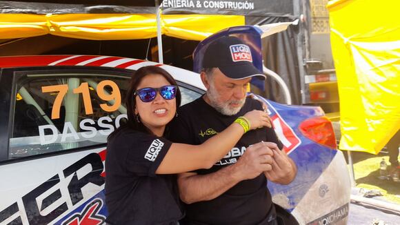 Ricardo Dasso y Lilian Rojas, la dupla de Caminos del Inca. (Video: Christian Cruz Valdivia)