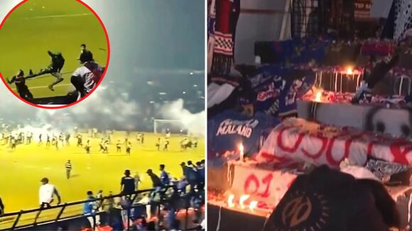 Tragedia en estadio de fútbol