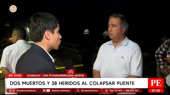 Declaraciones del ministro de transportes en Chancay