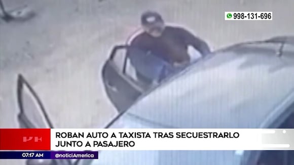 Roban auto a taxista