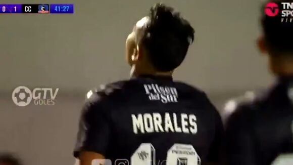 Iván Morales marcó de penal para el segundo gol de Colo Colo | Video: Twitter